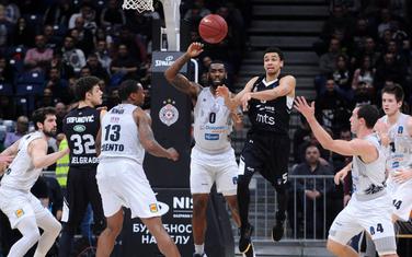 Sa meča Partizan - Trento