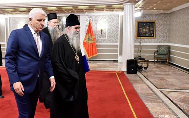 Sa prvog sastanka Vlade i Mitropolije: Marković i Amfilohije
