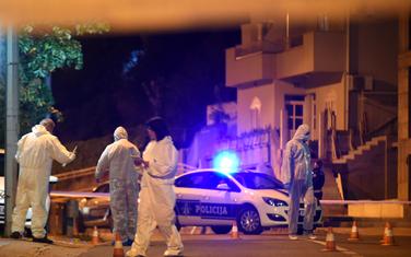 Sa policijsog uviđaja nakon ubistva Veselina Veska Vukotića, oca Igora i Jovice Vukotića vođa škaljaskog klana