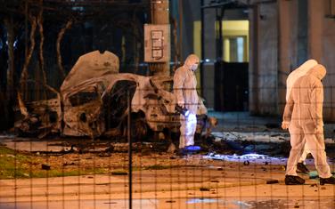 Eksplozija automobila u Podgorici