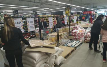 Detalj iz jednog od podgoričkih marketa