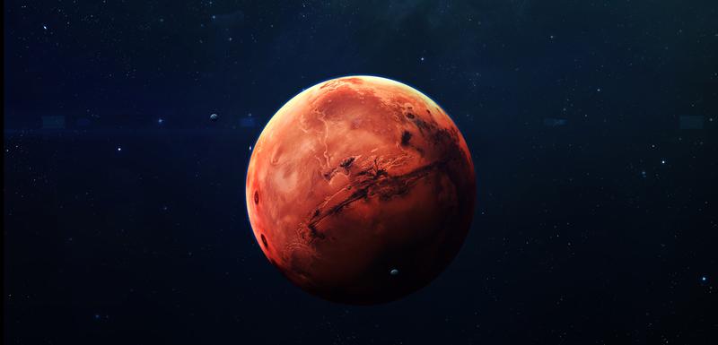 Planeta Mars: Ilustracija