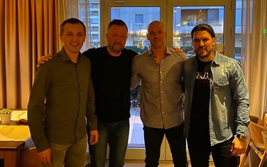 Predrag Bošković, Per Johanson, Petar Kapisoda i Adrijan Vasile