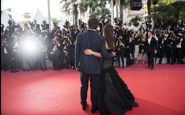 Detalj sa kanskog festivala 2018. godine: Javier Bardem i Penelope Kruz