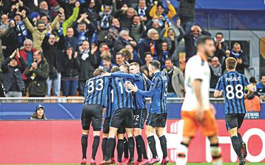 Sa meča Atalanta - Valensija