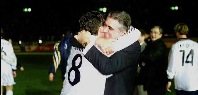 MIjatović i Sanc nakon finala Lige šampiona 1996.