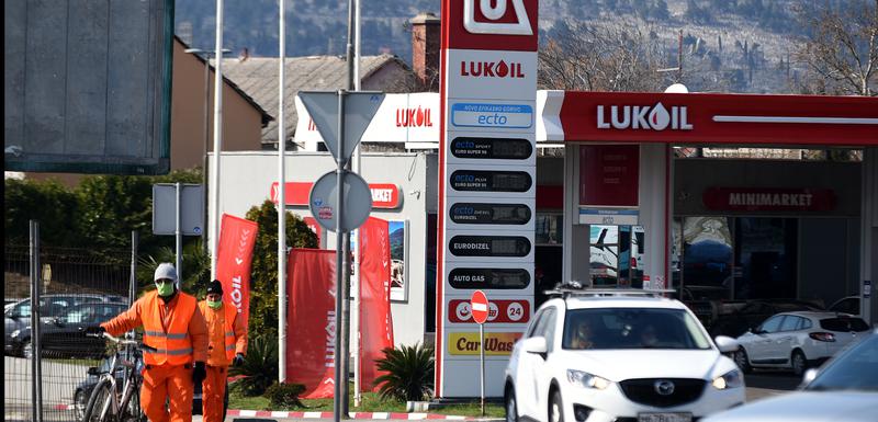 Sa jedne od benzinskih pumpi juče u Podgorici