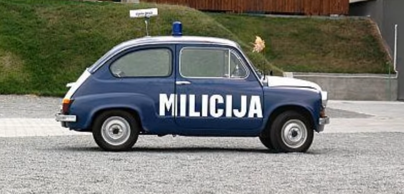 Automobil koji je u SFJ koristila milicija