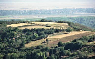 Pogled sa Stražilova na Frušku goru