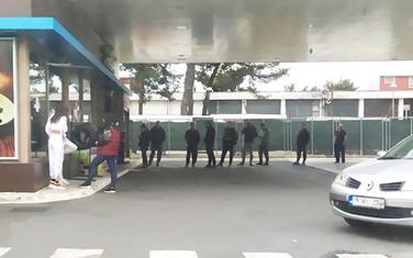 Sa jedne od benzinskih pumpi