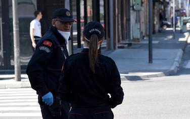 Pripadnici crnogorske policija