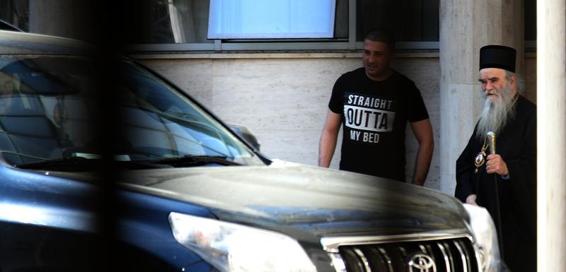 Amfilohije nakon puštanja iz CB Podgorica