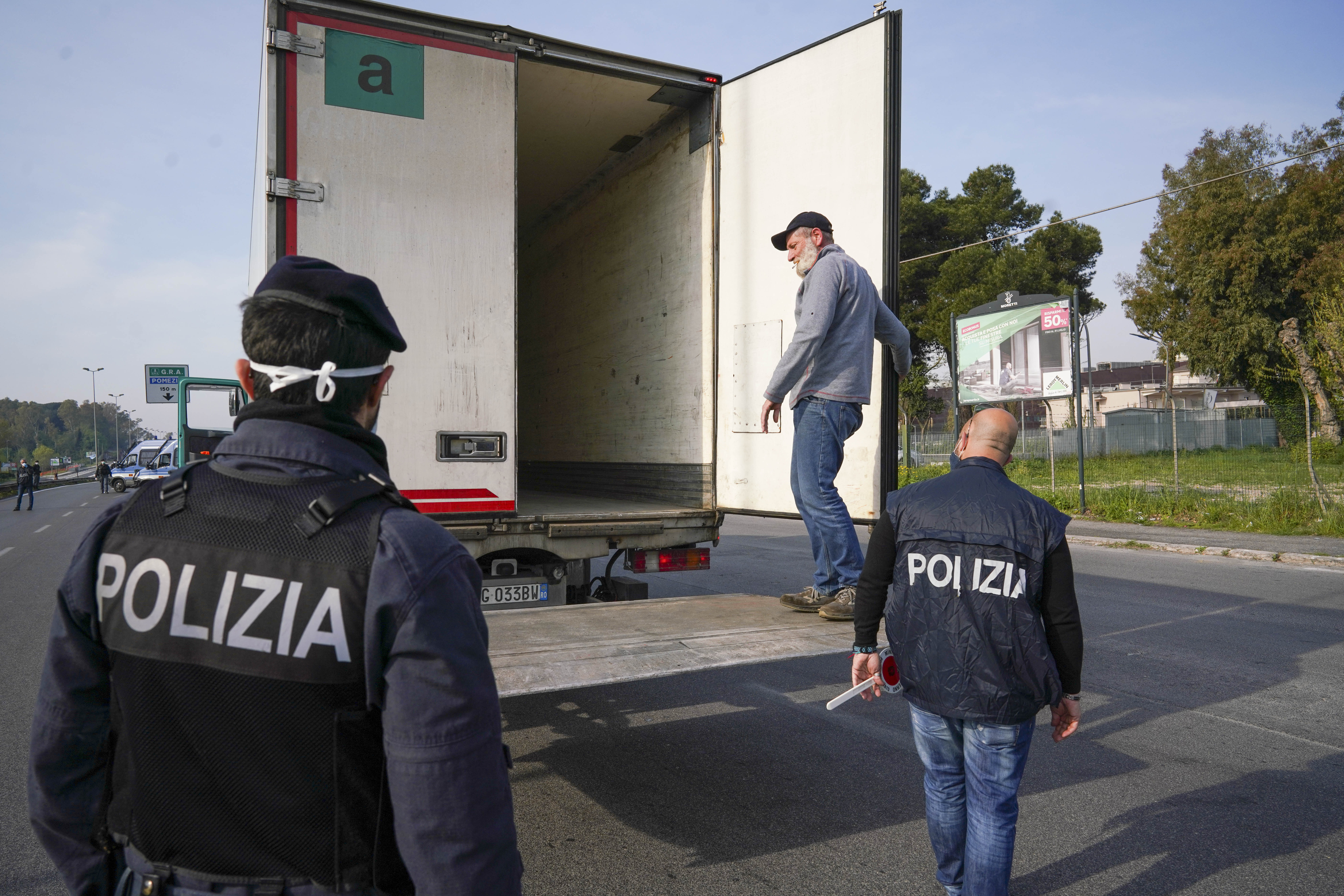 kamion kontrola italija