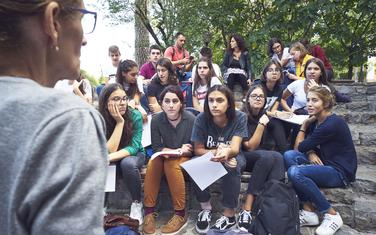 Detalj sa radionice održane u okviru Dana nauke 2019.