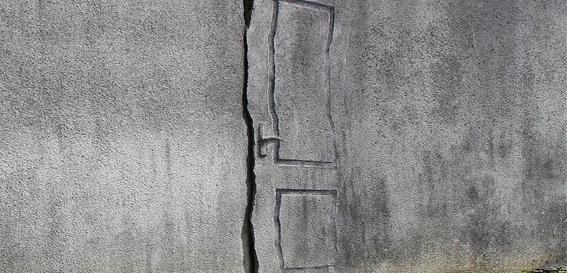 Street art by Pejac