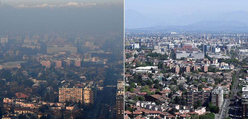 Milano prije i tokom korone