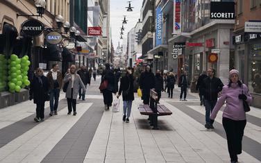 Glavna pješačka ulica u Stokholomu