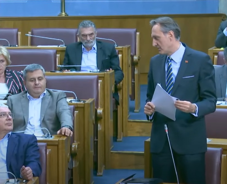 Danas u Skupštini