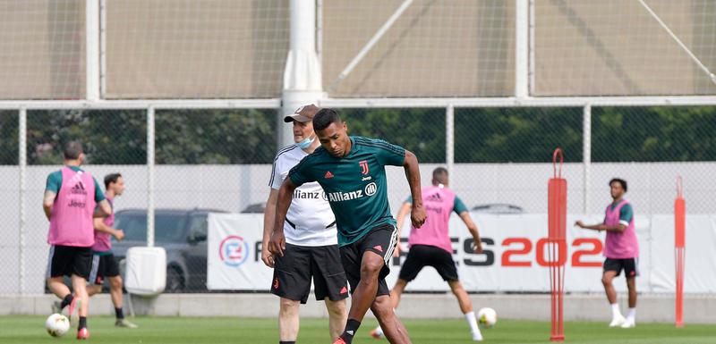 Trening fudbalera Juventusa
